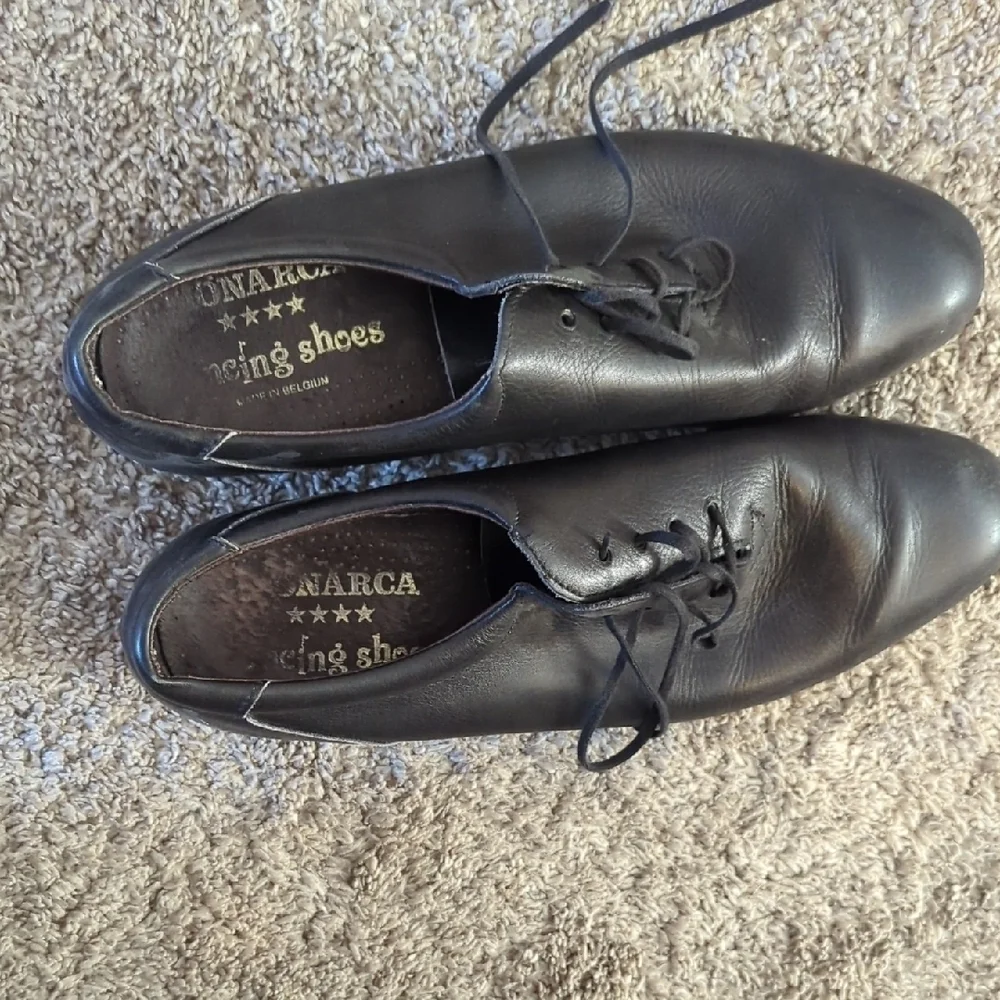 Men's Black Leather Shoes